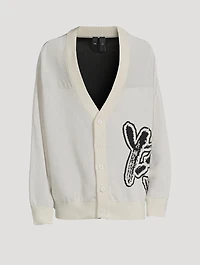 Logo Knit Cardigan