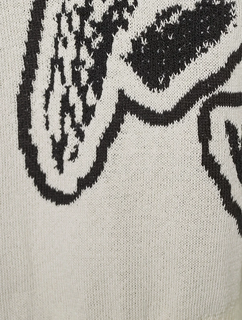 Logo Knit Cardigan