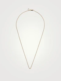 Wulu 16-Inch 18K Rose Gold Chain