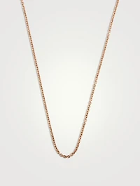 Wulu 18-Inch 18K Rose Gold Chain