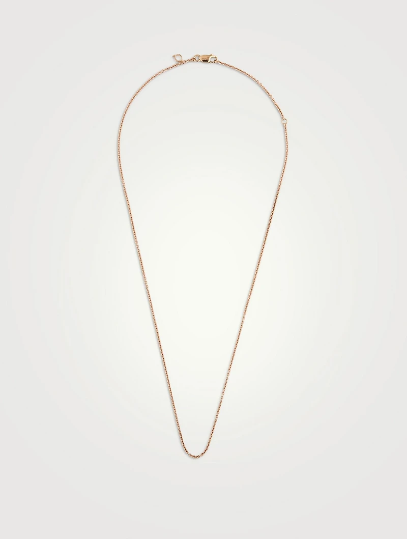 Wulu 18-Inch 18K Rose Gold Chain