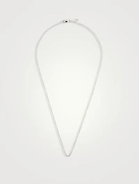 Wulu 16-Inch 18K White Gold Chain