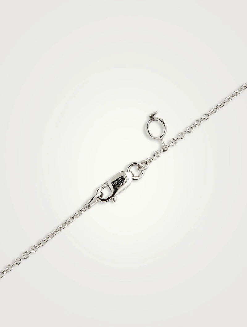 Wulu 16-Inch 18K White Gold Chain