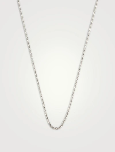 Wulu 18-Inch 18K White Gold Chain