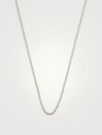Wulu 18-Inch 18K White Gold Chain