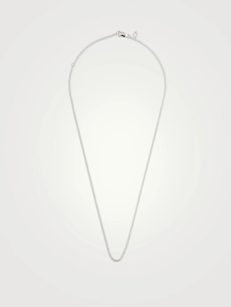 Wulu 18-Inch 18K White Gold Chain