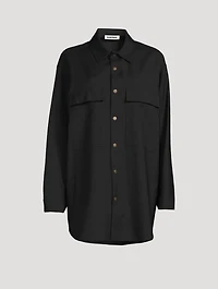 Julie Virgin Wool Twill Shirt