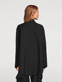 Julie Virgin Wool Twill Shirt