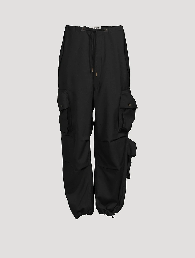 Blair Virgin Wool Twill Cargo Pants