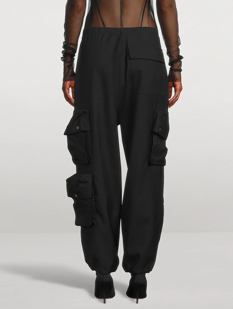 Blair Virgin Wool Twill Cargo Pants