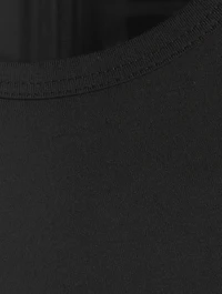 Asymmetric Nylon Dress