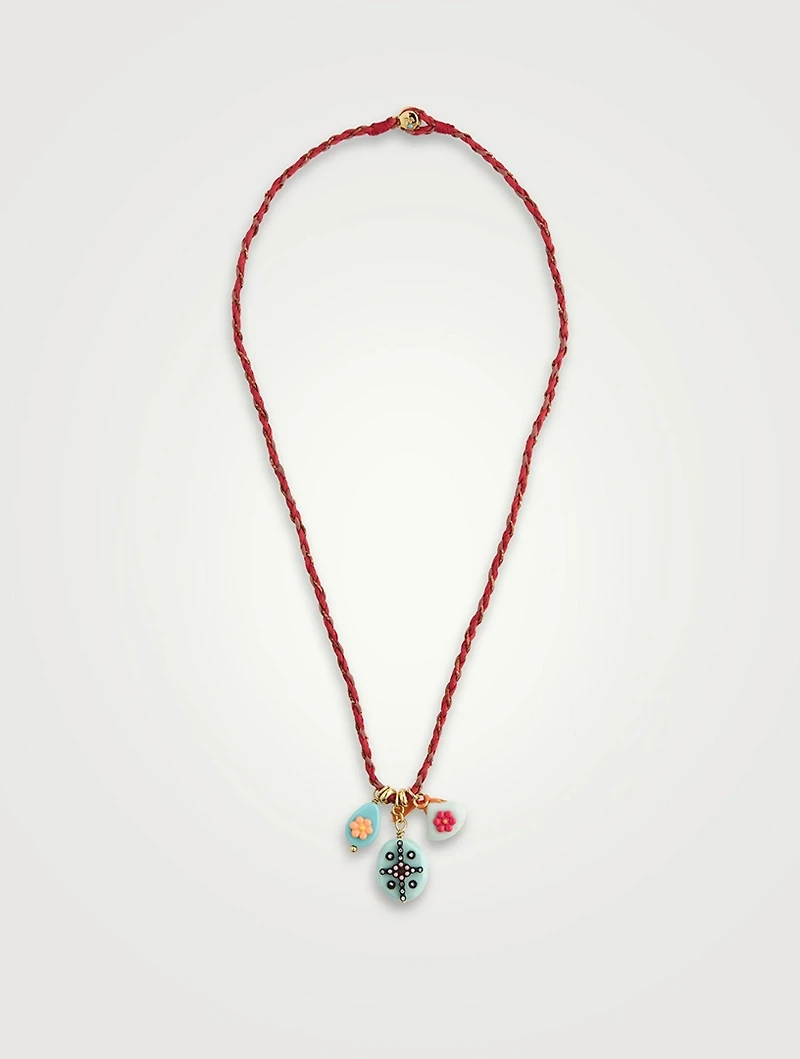 Just Charming Beaded Necklace