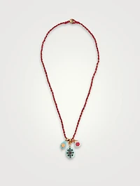Just Charming Beaded Necklace