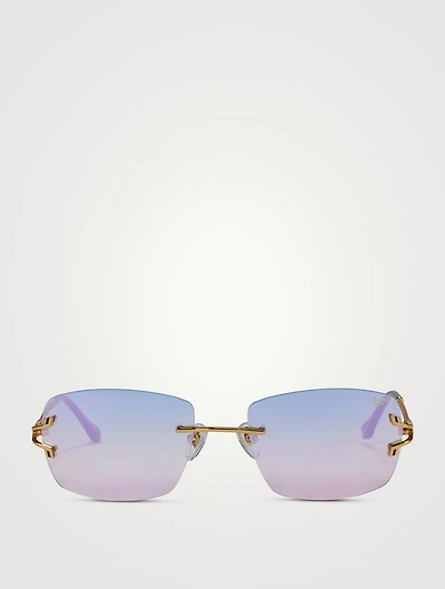 VF Bal Harbour Drill Mount 24K Gold Plated Sunglasses