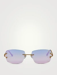VF Bal Harbour Drill Mount 24K Gold Plated Sunglasses