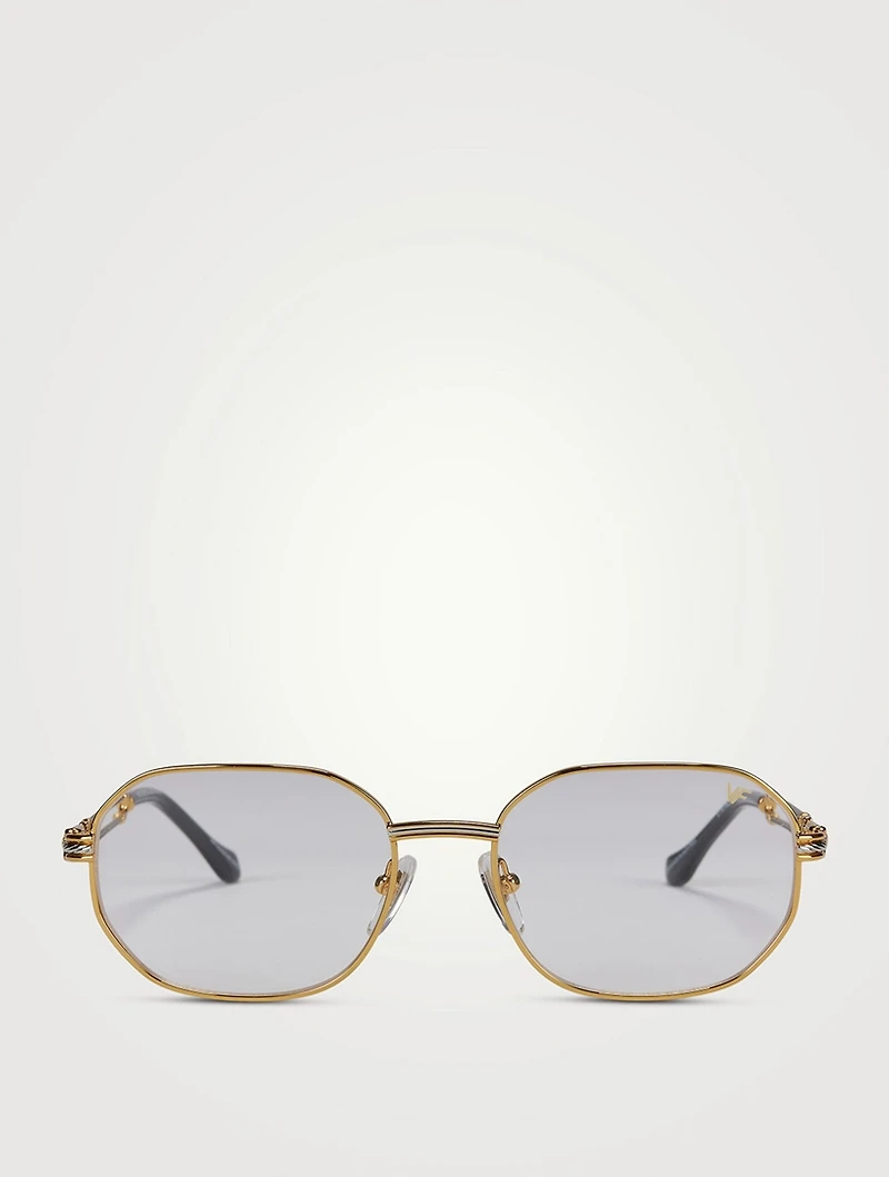 Hustler Double Rope Rectangular Sunglasses