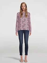 Maryanne Silk Shirt Floral Print