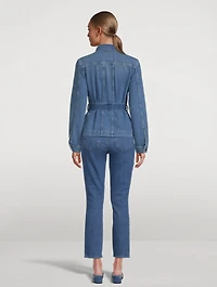 Kimber Belted Denim Jacket