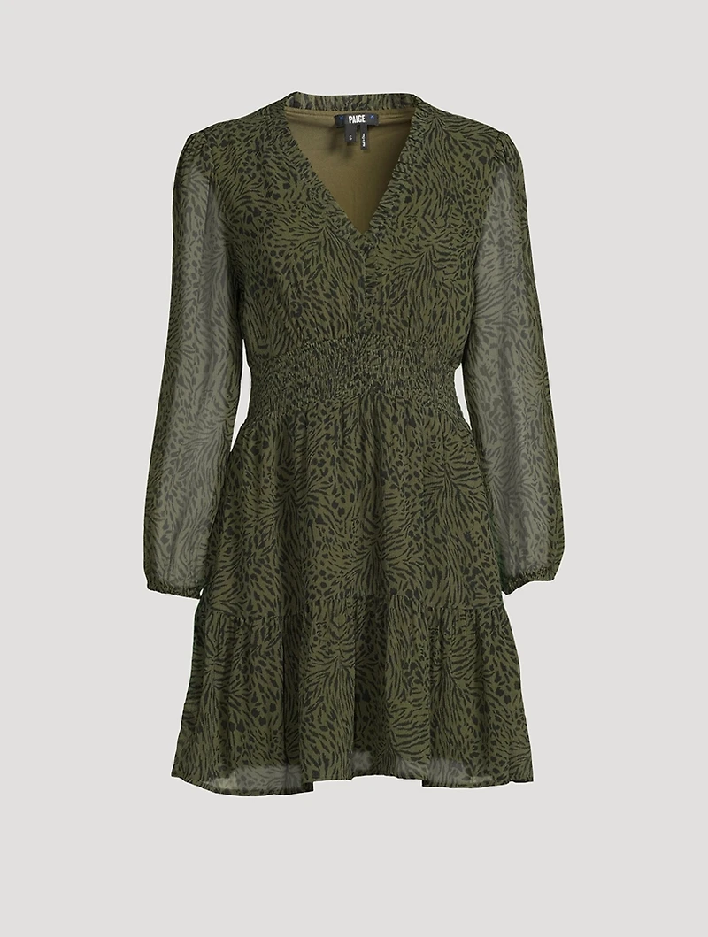 Jeanne Silk Mini Dress