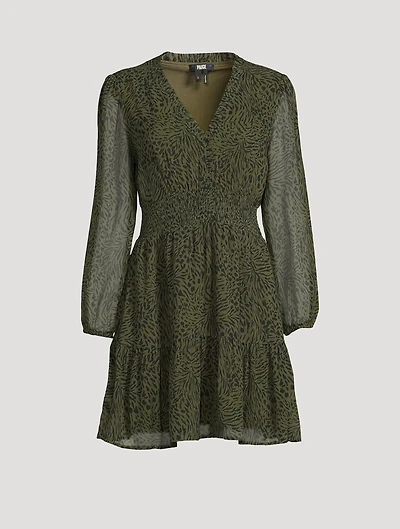 Jeanne Silk Mini Dress