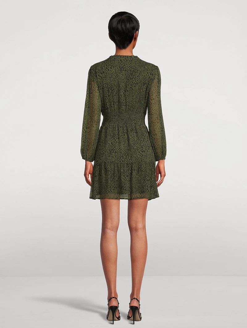 Jeanne Silk Mini Dress