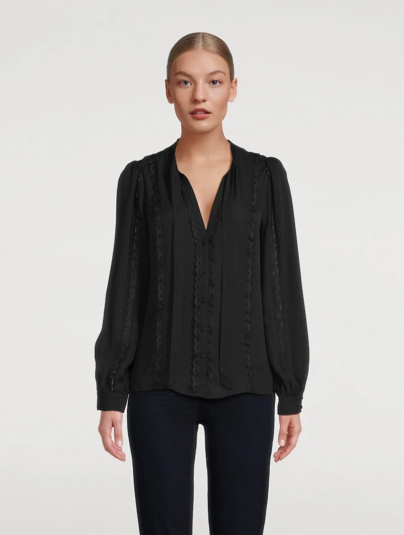 Gardena Silk Blouse