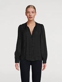 Gardena Silk Blouse