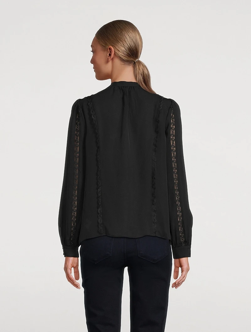 Gardena Silk Blouse
