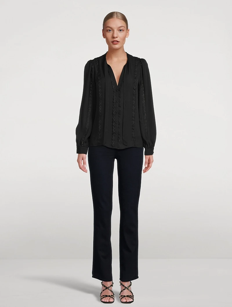 Gardena Silk Blouse