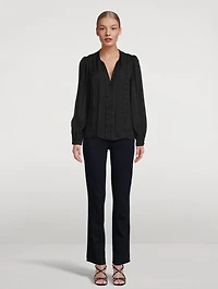 Gardena Silk Blouse