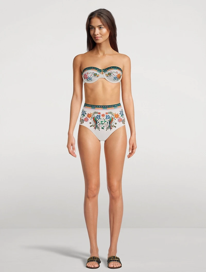 Ginger High-Waisted Bikini Bottom
