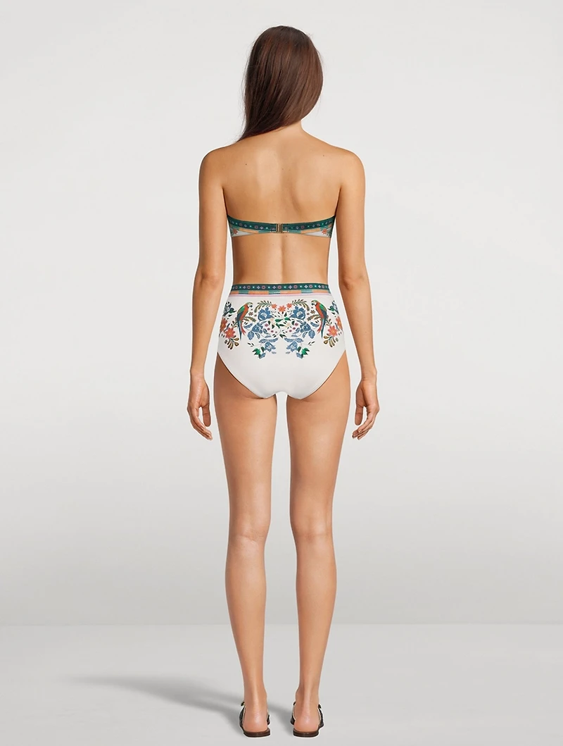 Ginger High-Waisted Bikini Bottom