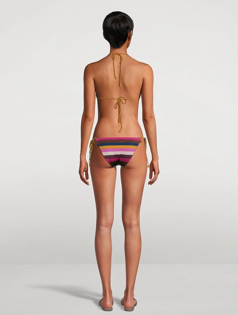 Ginger Bikini Set Stripe Print