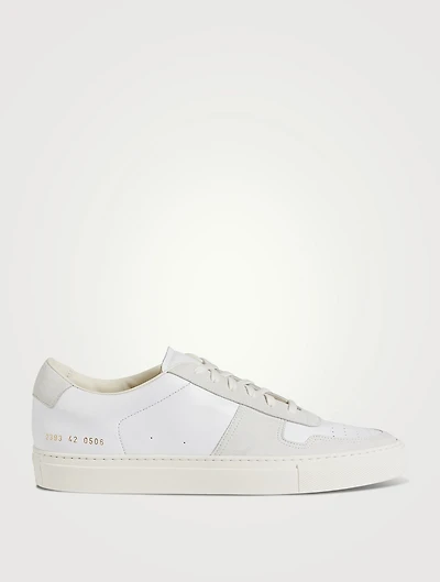 Bball Duo Leather And Suede Sneakers