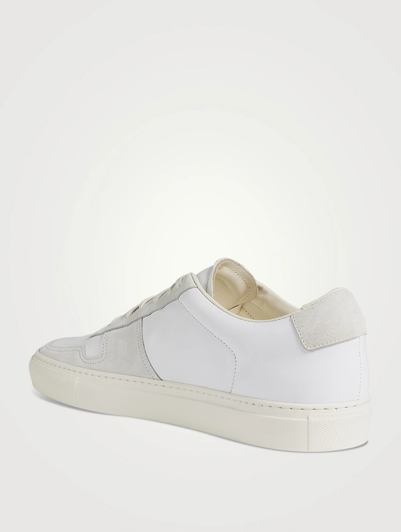 Bball Duo Leather And Suede Sneakers