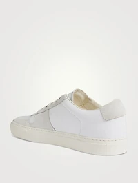 Bball Duo Leather And Suede Sneakers