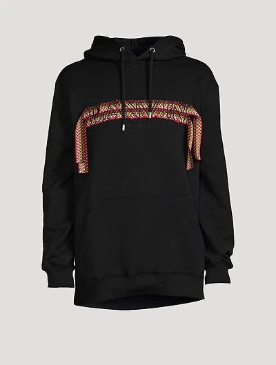 Oversized Curb Lace Hoodie