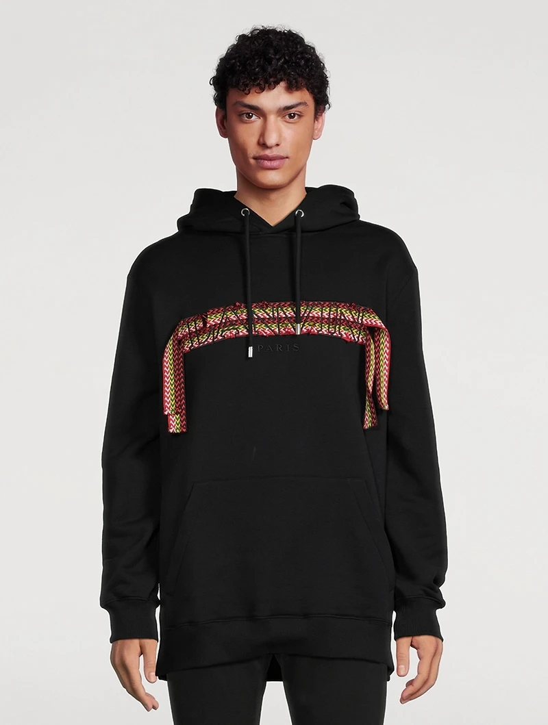 Oversized Curb Lace Hoodie