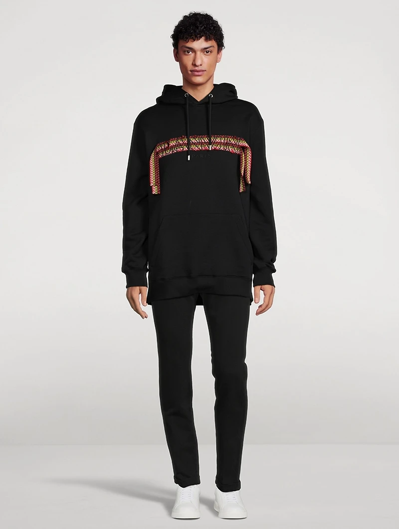 Oversized Curb Lace Hoodie