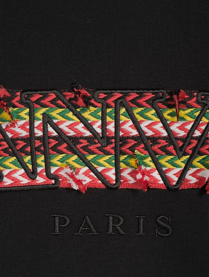 Oversized Curb Lace Hoodie