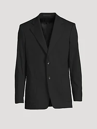 Cotton Stretch Jacket With Pockets