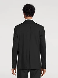 Cotton Stretch Jacket With Pockets