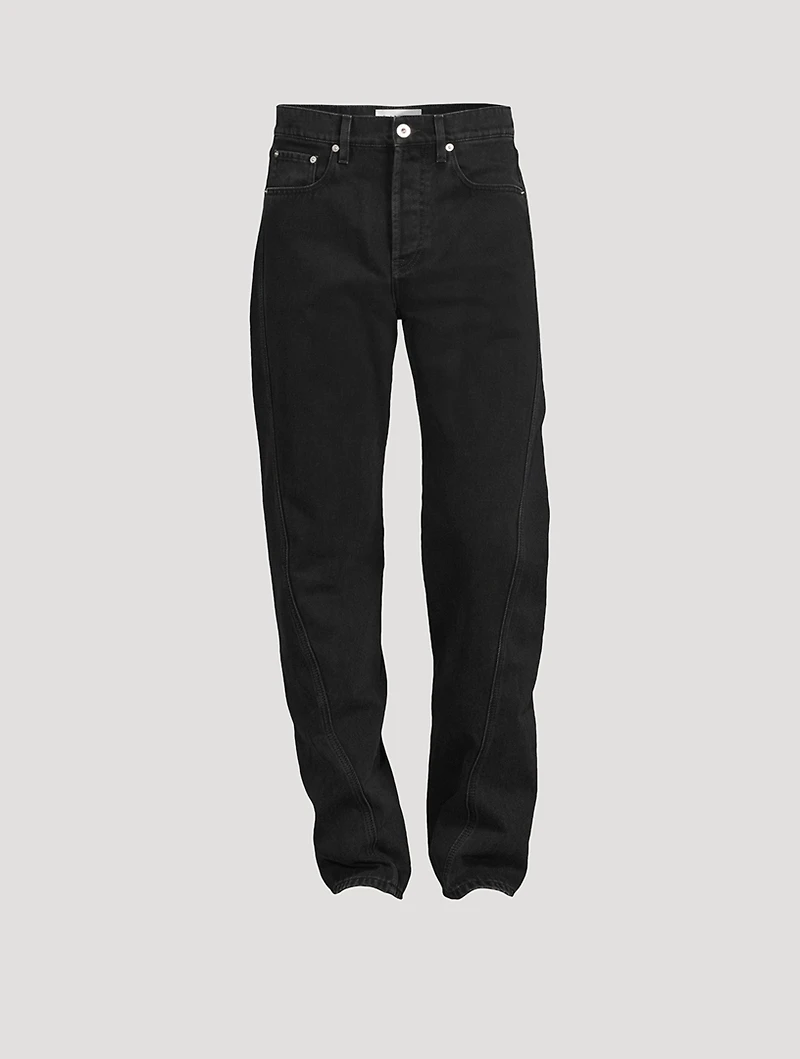 Twisted Baggy Jeans