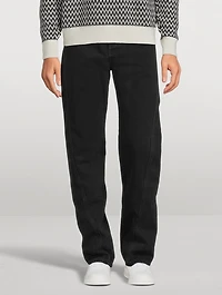 Twisted Baggy Jeans