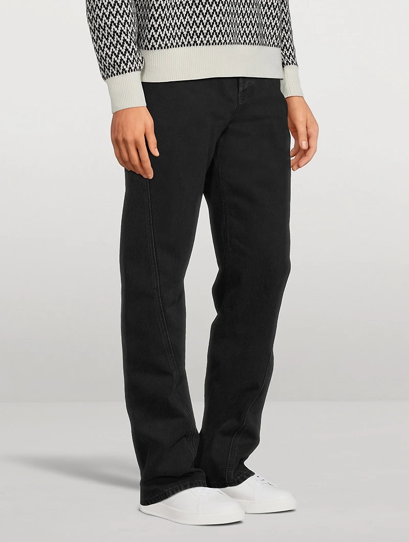 Twisted Baggy Jeans