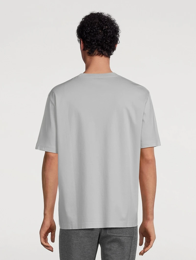 Classic T-Shirt With Embroidered Logo