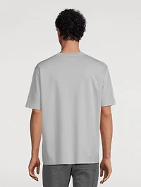 Classic T-Shirt With Embroidered Logo