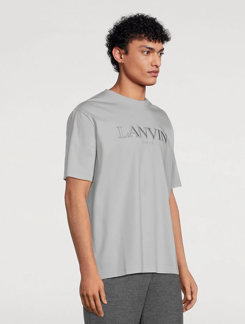 Classic T-Shirt With Embroidered Logo