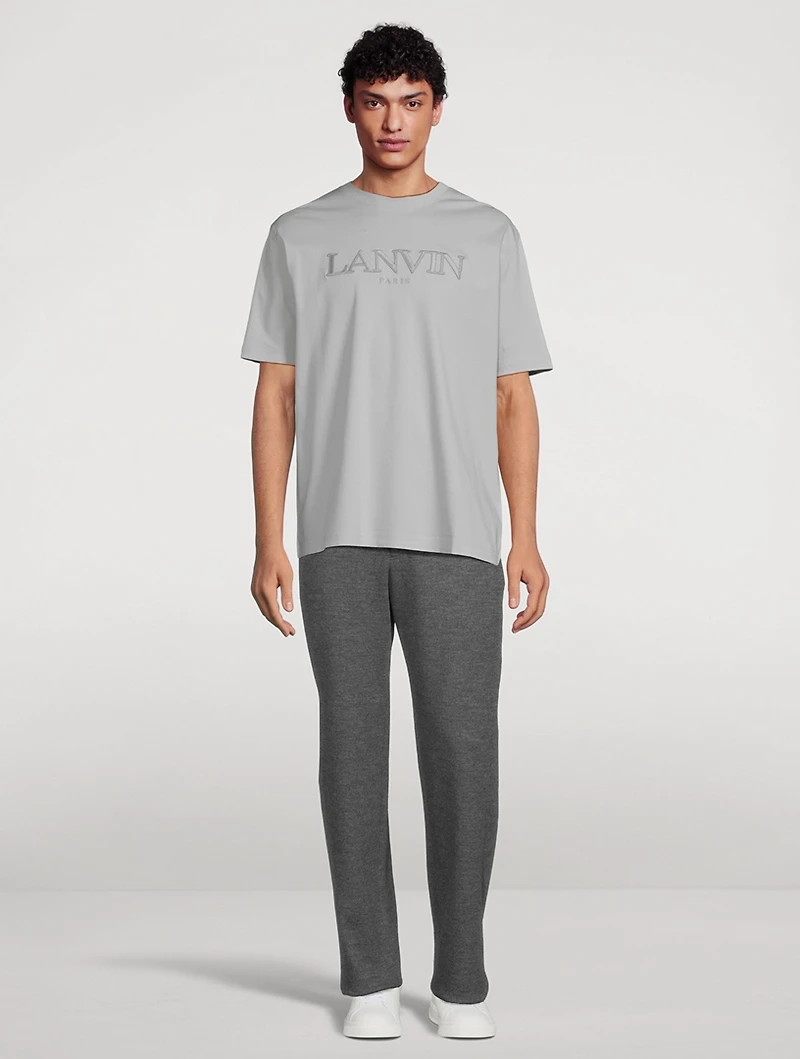 Classic T-Shirt With Embroidered Logo