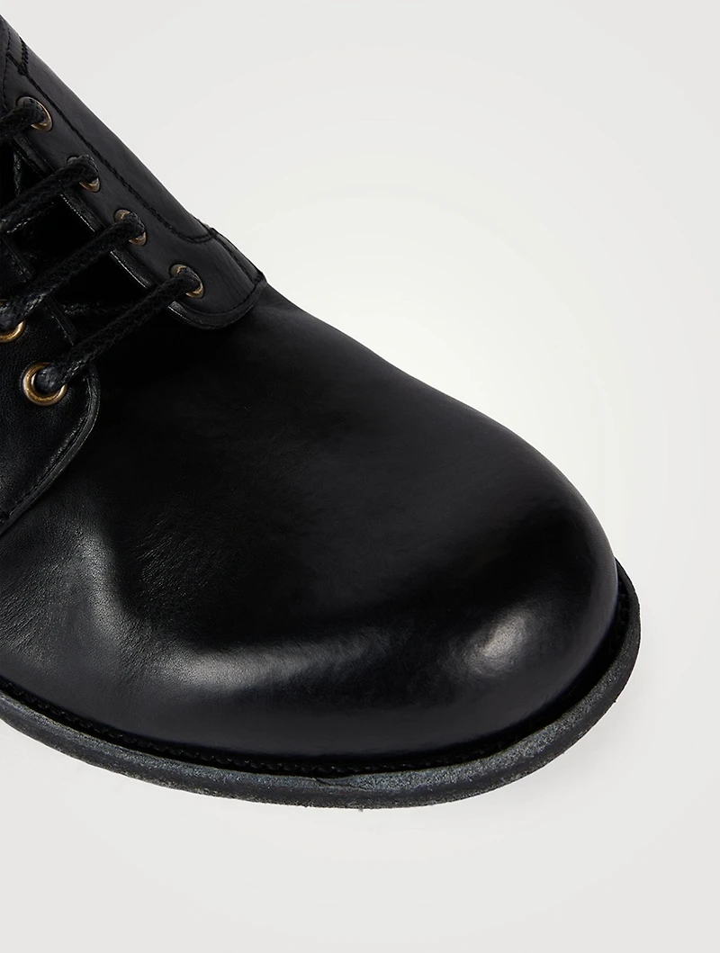 Leather Derby Shoes